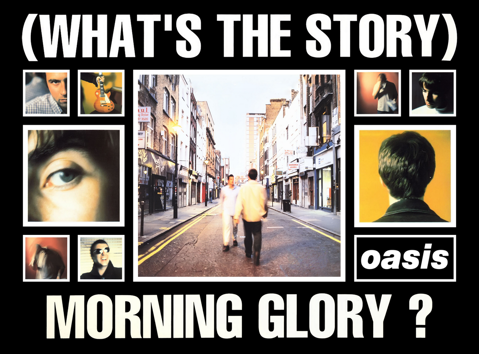 oasis - (WHAT'S THE STORY) MORNING GLORY ? オリジナル UK盤 CRE LP